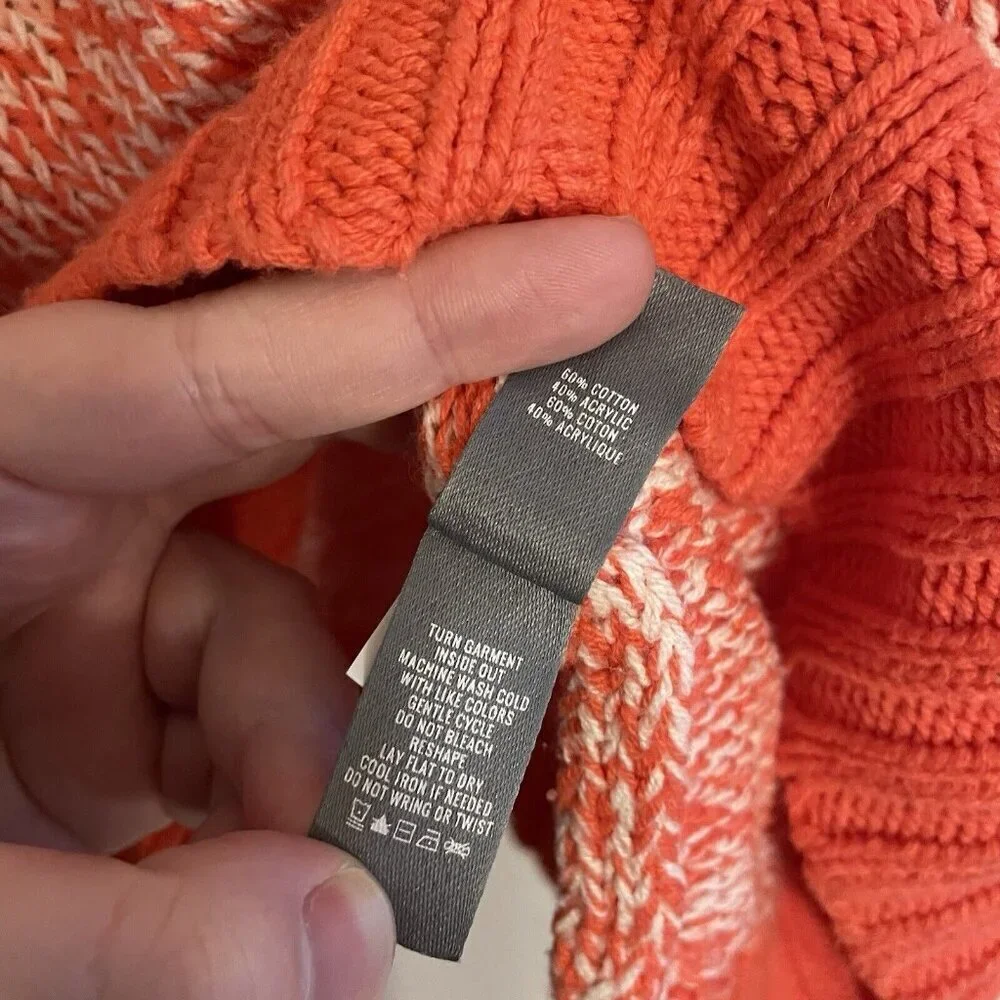 Aerie Women S Ombre Stripe Raglan Sleeves Relaxed Fit Heathered Crew Sweater
